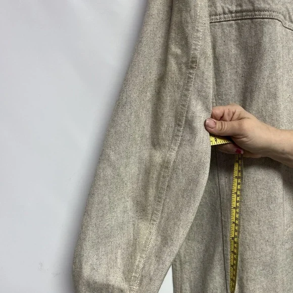 Levi's Vintage Long Trench Coat / Jacket Levi Strauss & Co. Medium READ - Picture 12 of 15